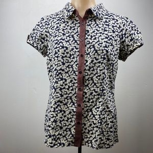 Epanouir Short Sleeve shirt, floral design